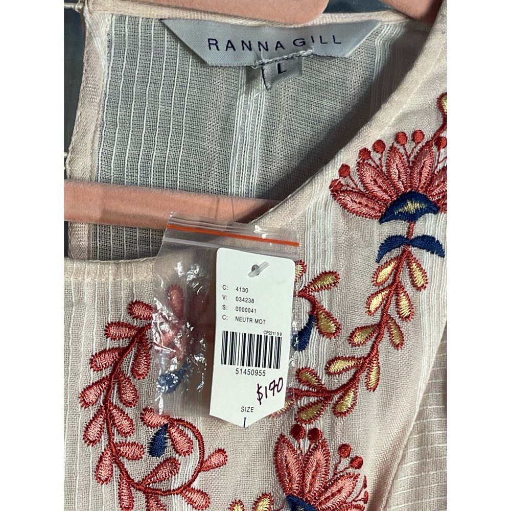 Anthropologie Ranna Gill Lecce Tunic Dress NWT Size Large - Picture 12 of 16